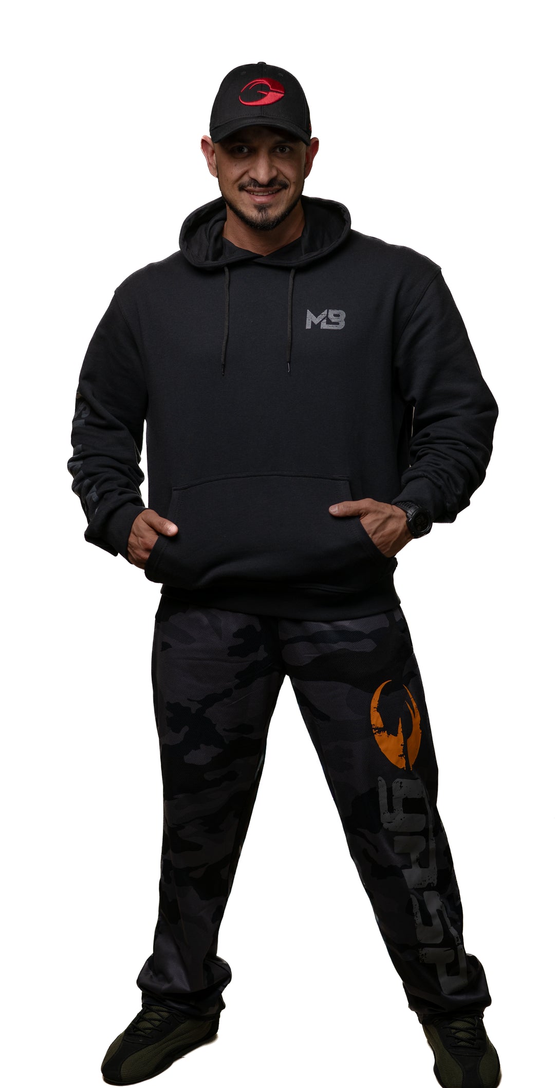 MB Hardcore Oversized Hoodie, Black