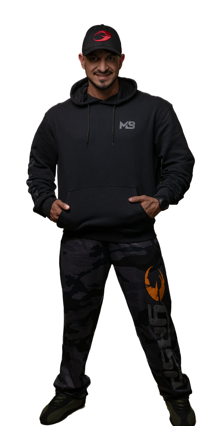 MB Hardcore Oversized Hoodie, Black