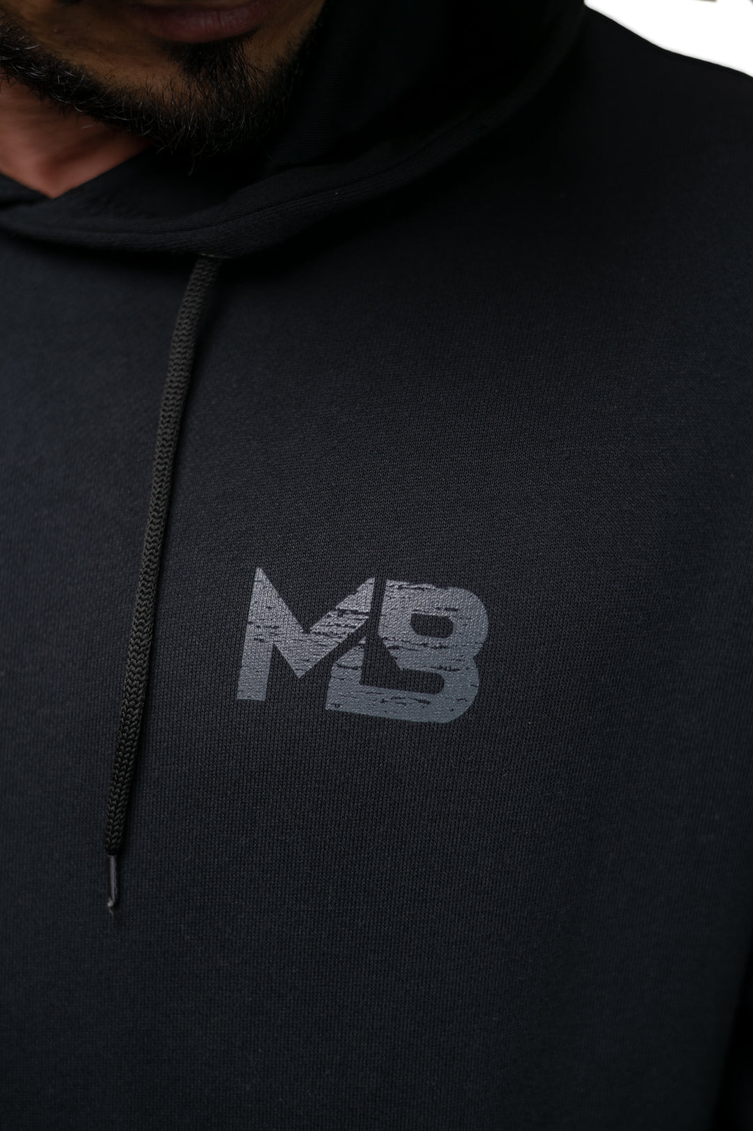 MB Hardcore Oversized Hoodie, Black