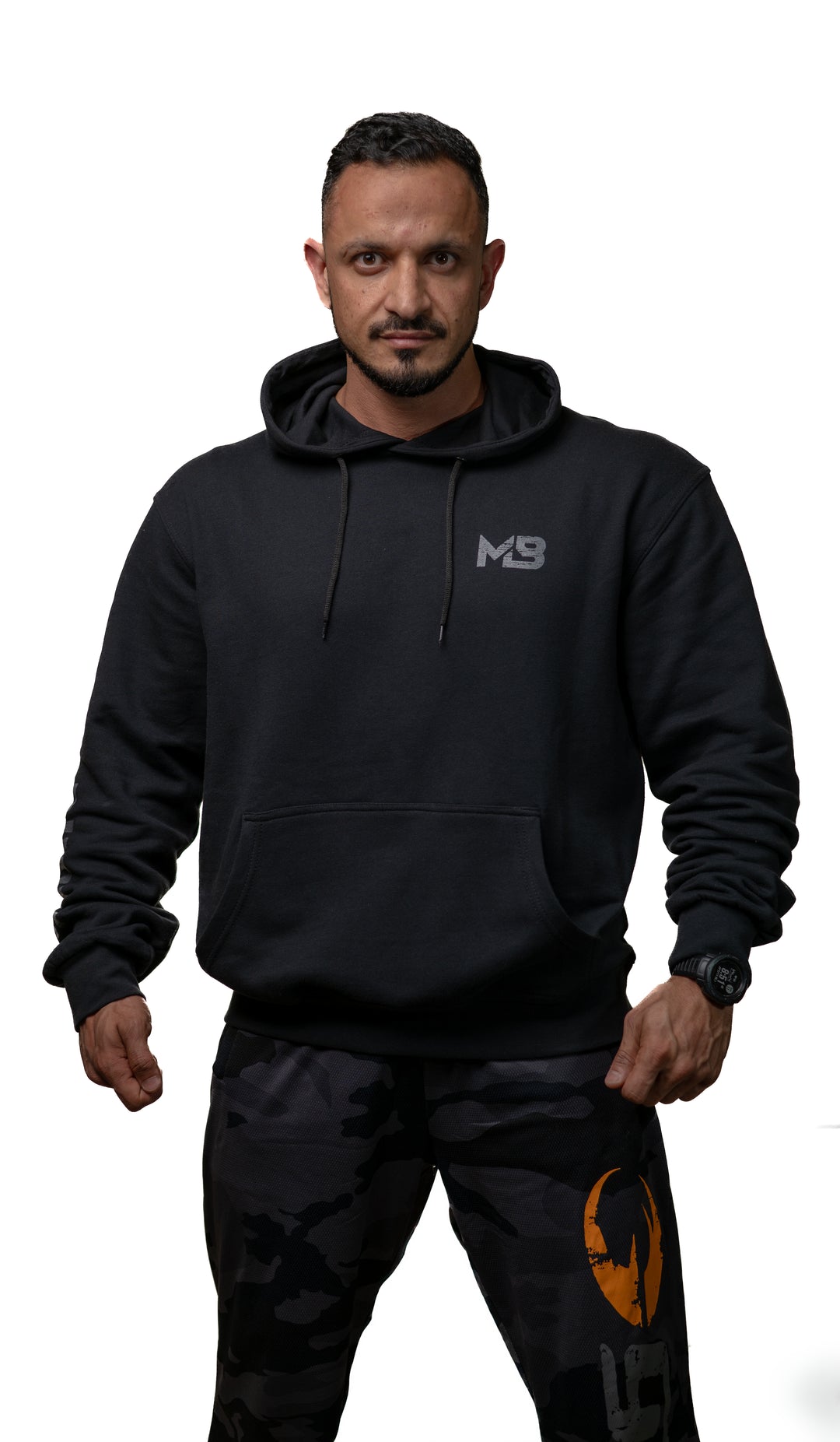 MB Hardcore Oversized Hoodie, Black