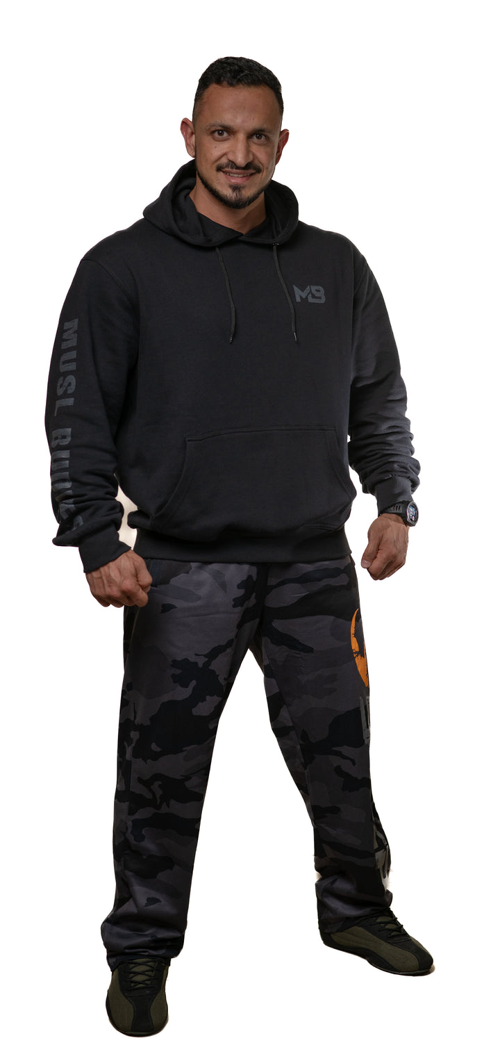 MB Hardcore Oversized Hoodie, Black