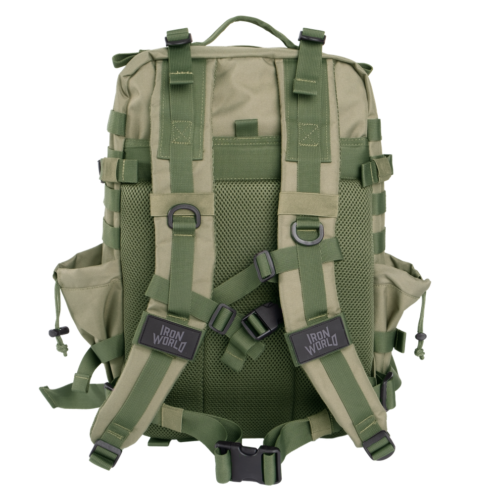 Tactical Backpack, Washed Green - MUSL BUDDIES