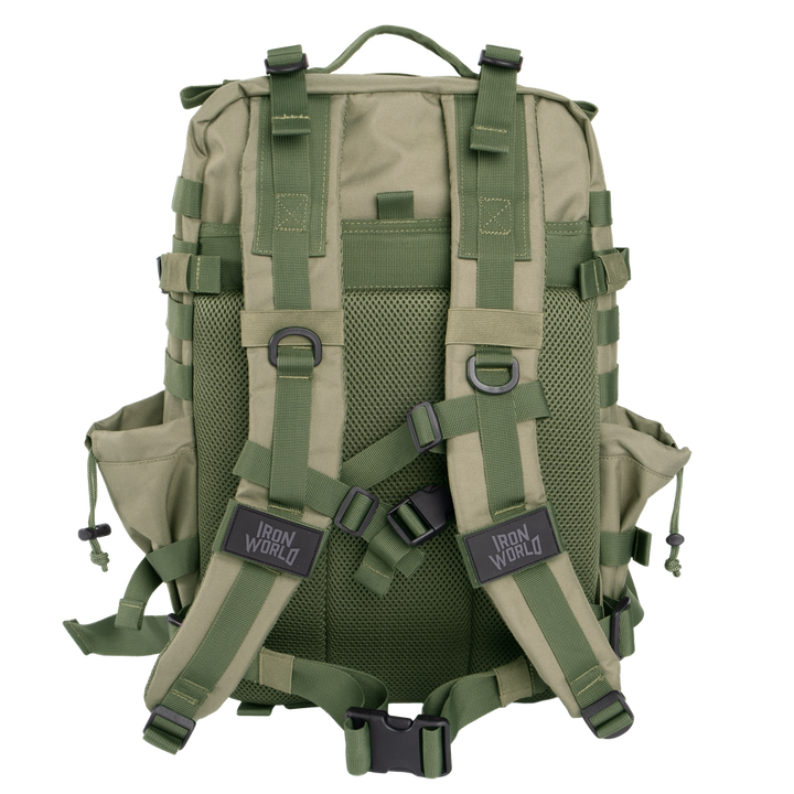 Tactical Backpack, Washed Green - MUSL BUDDIES