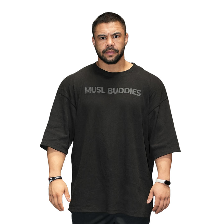 MB Thermal Oversized Tee, Black