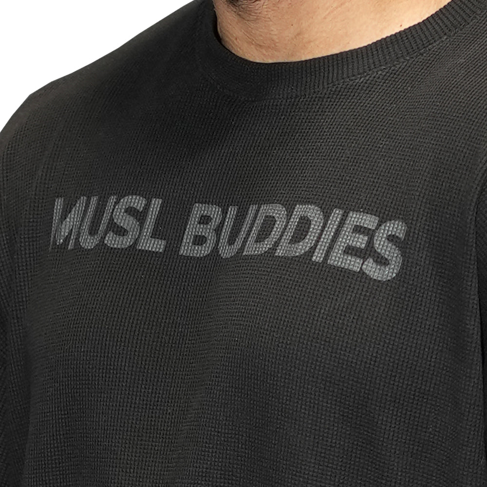 MB Thermal Oversized Tee, Black