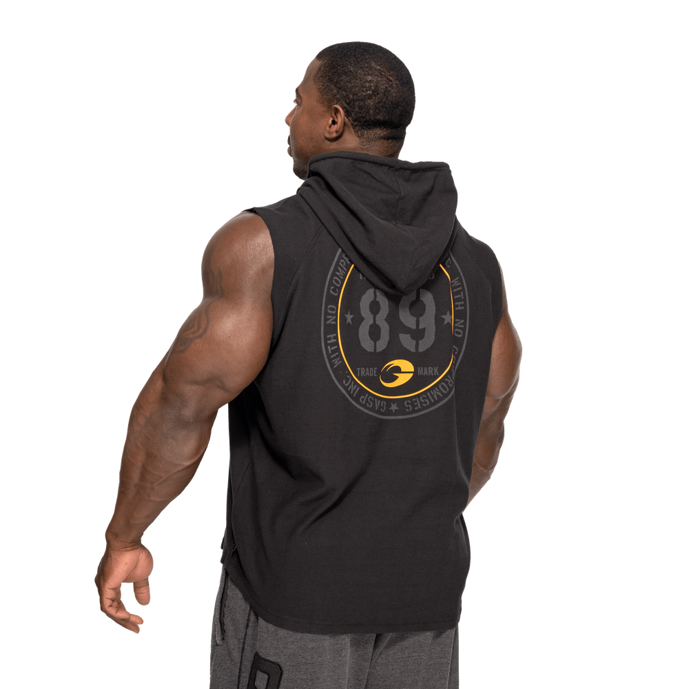 Thermal SL Hoodie, Washed Black - MUSL BUDDIES