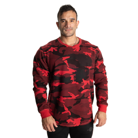 Thermal Logo sweater, Red Camo