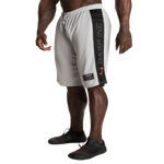No1 mesh shorts, White/Black