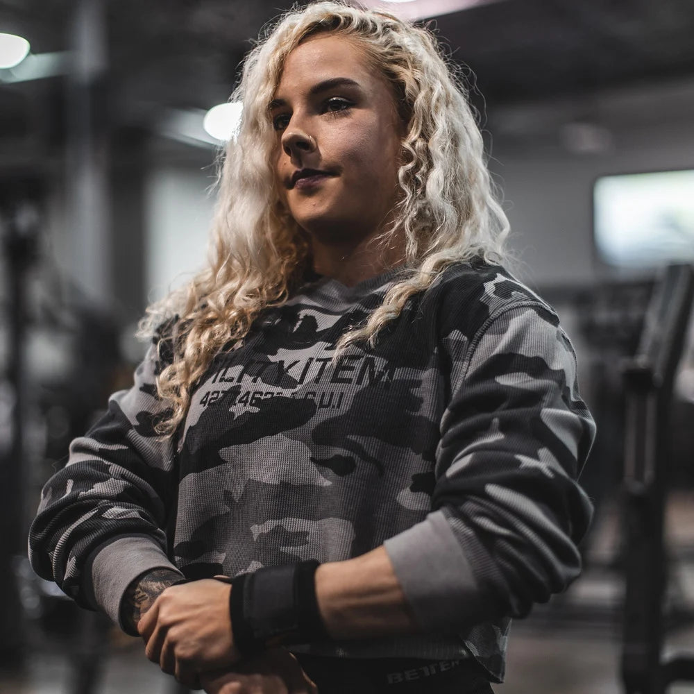 Thermal gym sweater, Tactical Camo - MUSL BUDDIES