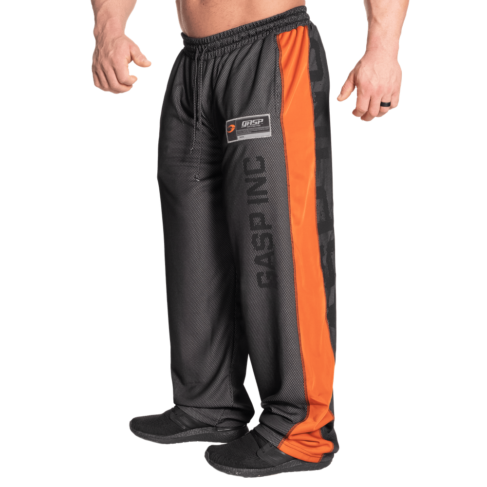 No1 mesh pant, Black/Flame - MUSL BUDDIES