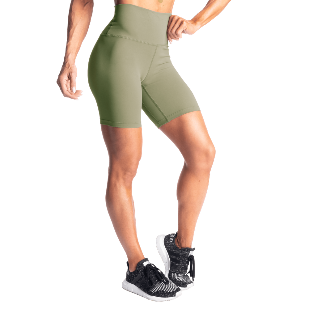 Core Biker Shorts, Washed Green - MUSL BUDDIES