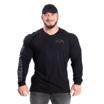 Throwback long sleeve tee, Black