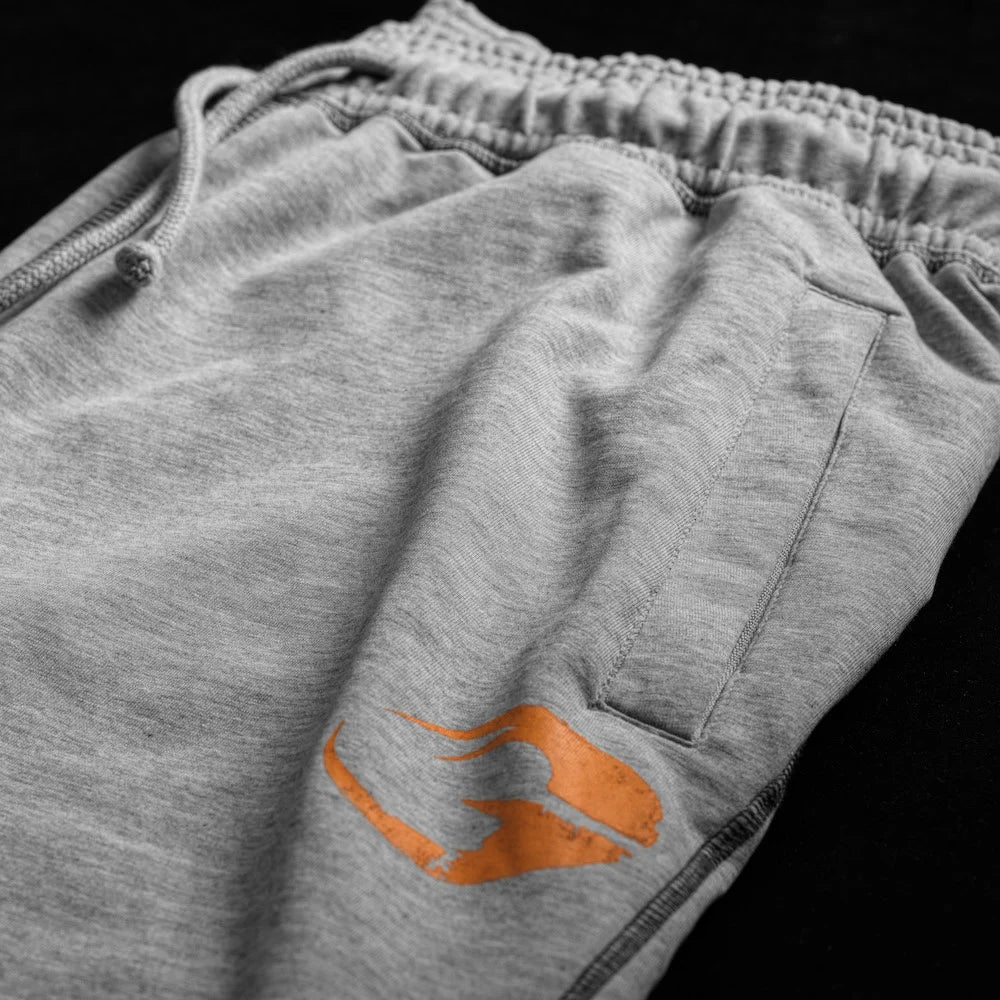 Vintage sweatpants, Grey Melange - MUSL BUDDIES