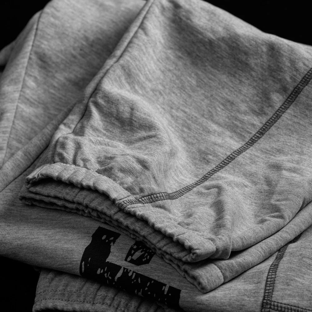Vintage sweatpants, Grey Melange - MUSL BUDDIES