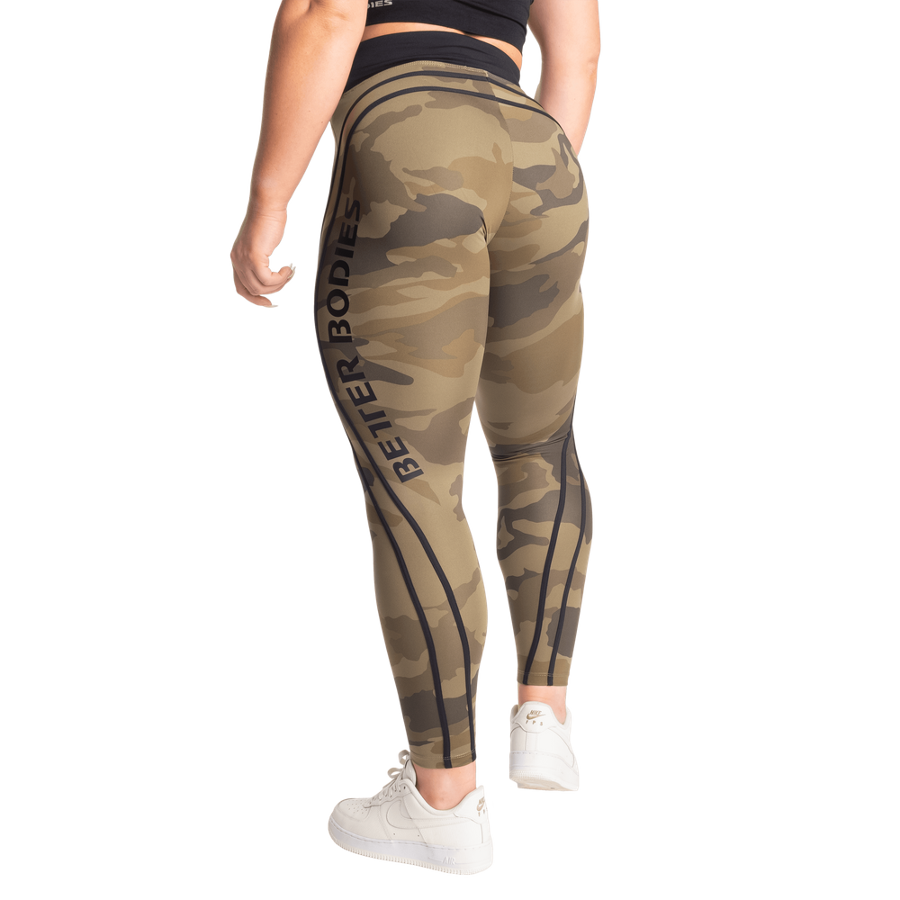 Camo High Tights, Dark Green Camo - MUSL BUDDIES