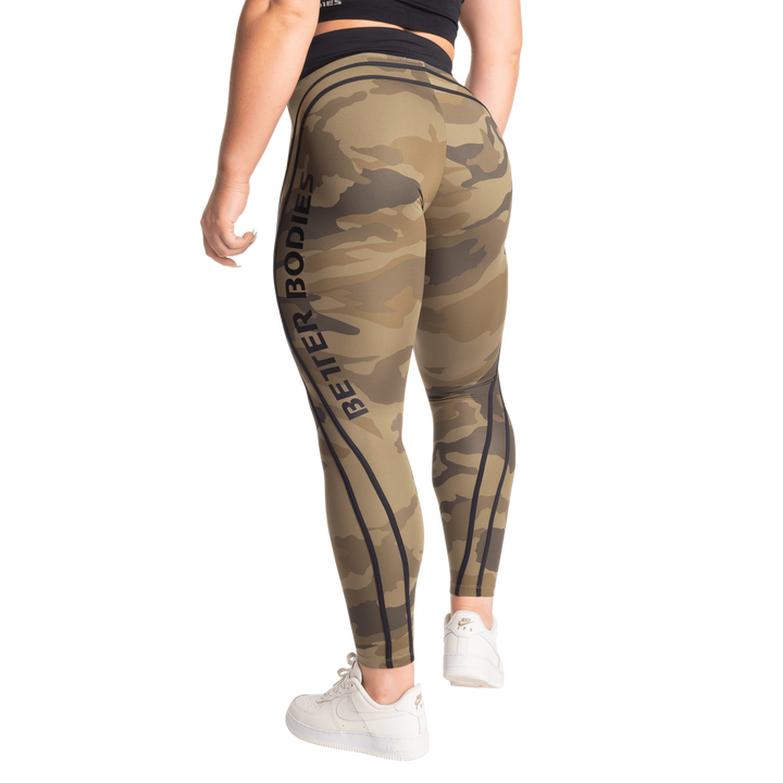 Camo High Tights, Dark Green Camo - MUSL BUDDIES