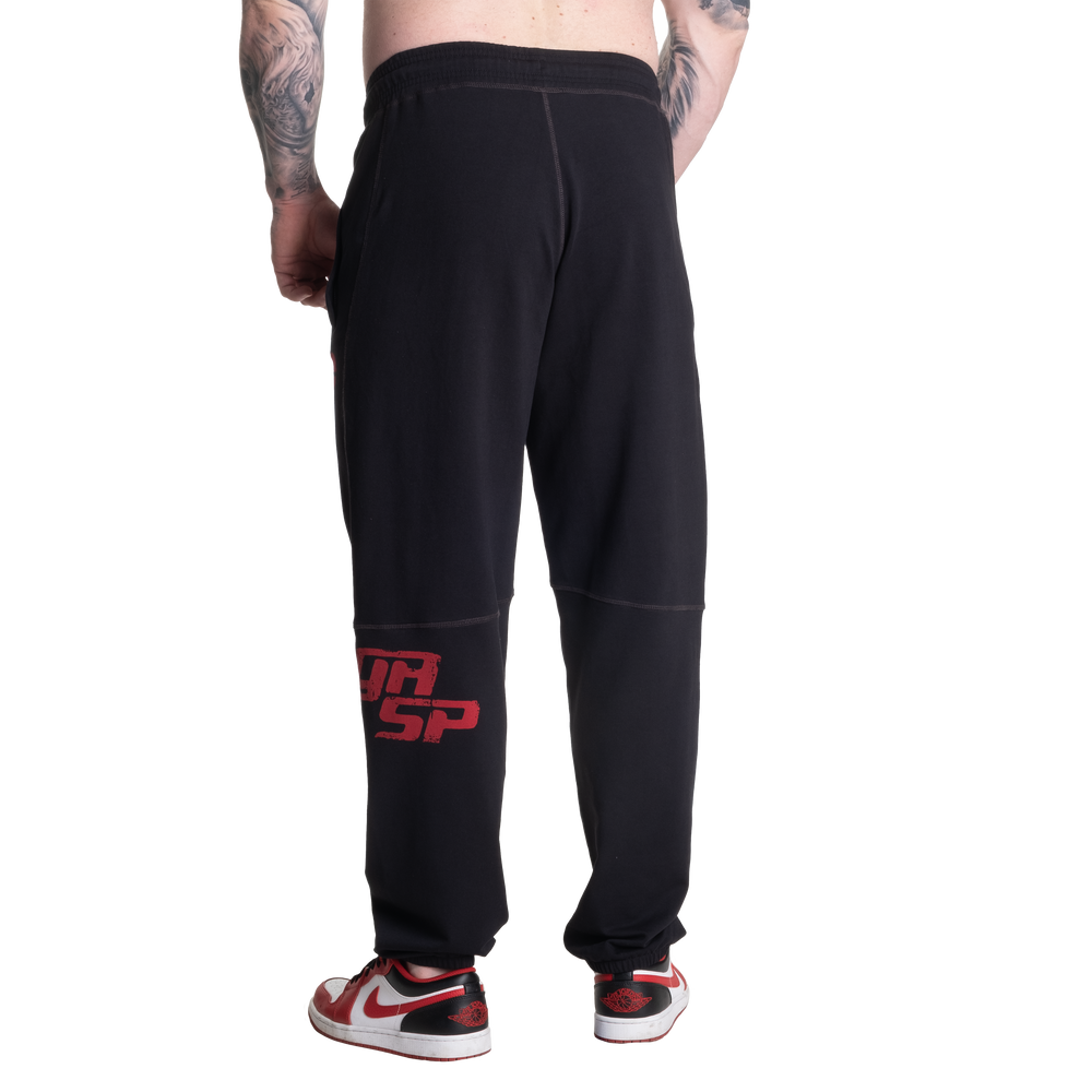 Vintage Sweatpants, Black/Red - MUSL BUDDIES