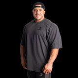 Division Iron Tee, Dark Grey Melange